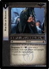 lotr tcg the two towers war cry of dunland