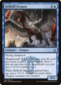 magic the gathering dragons of tarkir belltoll dragon 46 264 foil