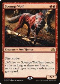 magic the gathering shadows over innistrad scourge wolf 179 297