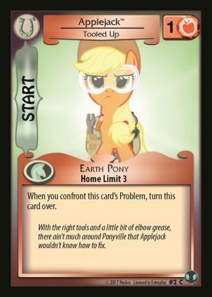 Applejack, Tooled Up