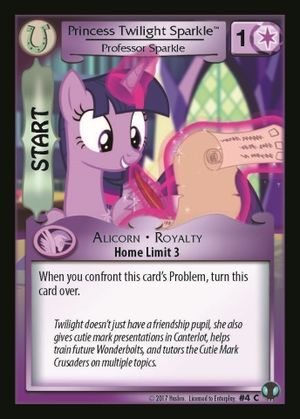 Princess Twilight Sparkle, Professor Sparkle