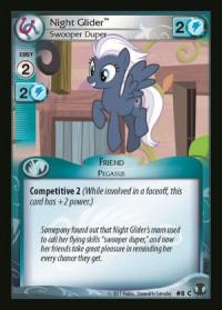 my little pony defenders of equestria night glider swooper duper