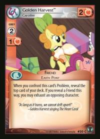 my little pony defenders of equestria golden harvest caroller