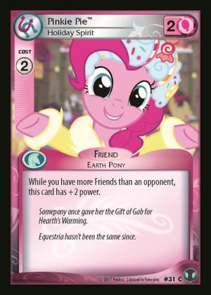 Pinkie Pie, Holiday Spirit