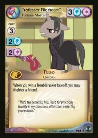 my little pony defenders of equestria professor flintheart potions master