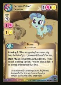 my little pony defenders of equestria petunia paleo excavator