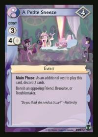 my little pony defenders of equestria a petite sneeze