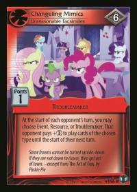 my little pony defenders of equestria changeling mimics unreasonable facsimiles