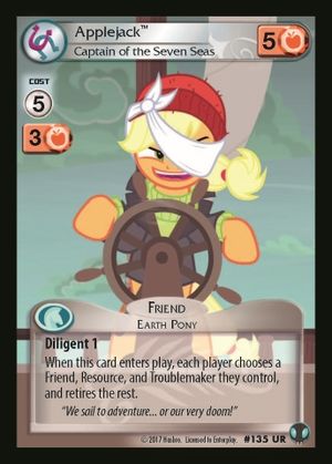 Applejack, Captain of the Seven Seas