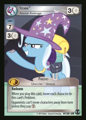 Trixie, Above Average