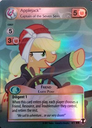 Applejack, Captain of the Seven Seas (ROYAL RARE)