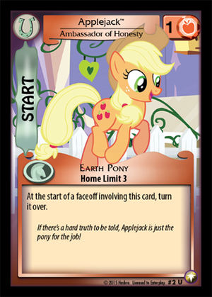 Applejack, Ambassador of Honesty