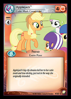 Applejack, Cutie Mark Consultant