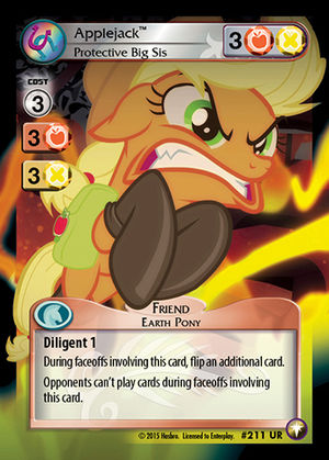 Applejack, Protective Big Sis