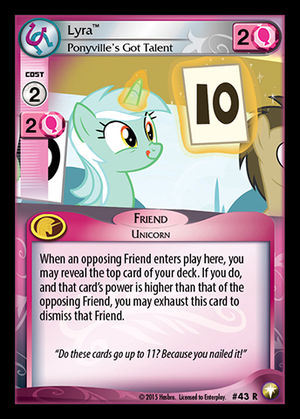 Lyra, Ponyville's Got Talent