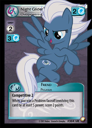 Night Glider, Overpowering