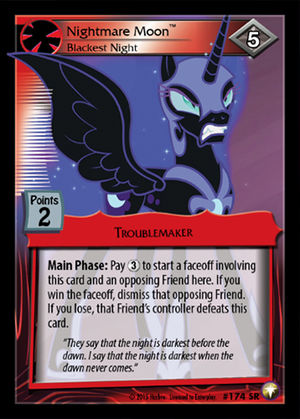 Nightmare Moon, Blackest Night