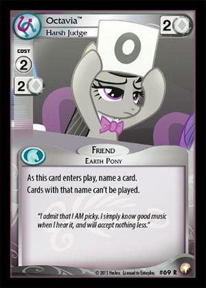 Octavia, Harsh Judge