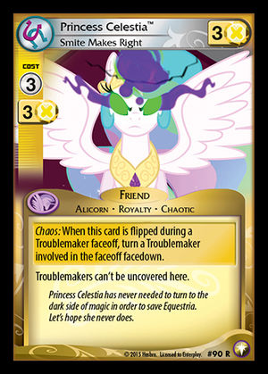 Princess Celestia, Smite Makes Right