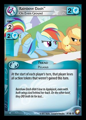 Rainbow Dash, On Even Ground