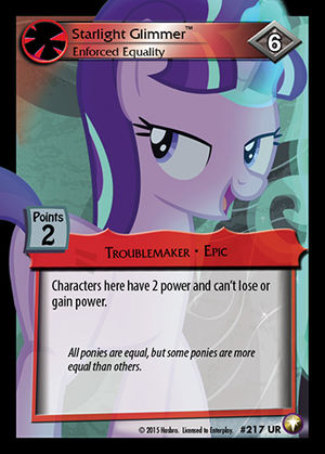 Starlight Glimmer, Enforced Equality