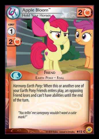 Apple Bloom, Hold Your Horses #12