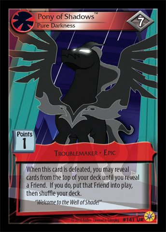 Pony of Shadows, Pure Darkness #141