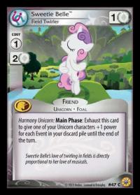 my little pony friends forever sweetie belle field twirler 47