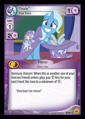 Trixie, Hat Trick #38