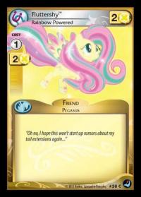 my little pony high magic fluttershy rainbow powered