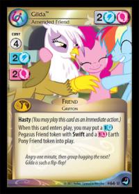 my little pony high magic gilda amended friend