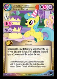 my little pony high magic lemon hearts banquet planner
