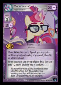 my little pony high magic moondancer page turner