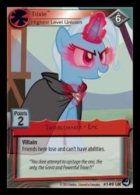 my little pony high magic trixie highest level unicorn