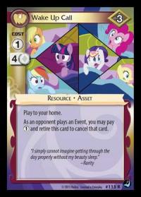 my little pony high magic wake up call