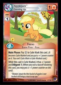 my little pony marks in time applejack growing up