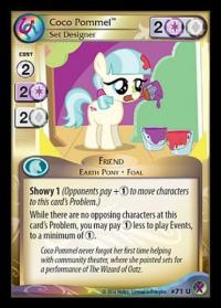 my little pony marks in time coco pommel set designer