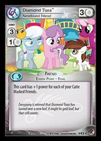 my little pony marks in time diamond tiara newfound friend