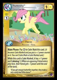 my little pony marks in time fluttershy growing up