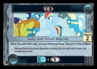 my little pony marks in time guilty until proven innocent