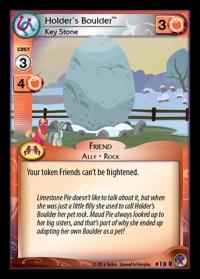 my little pony marks in time holder s boulder key stone
