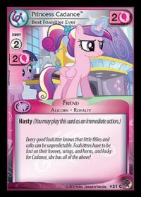my little pony marks in time princess cadance best foalsitter ever