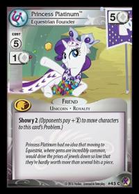 my little pony marks in time princess platinum equestrian founder