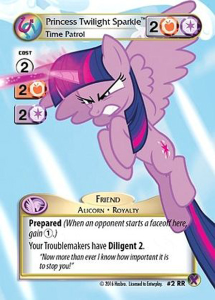 Princess Twilight Sparkle, Time Patrol (*ROYAL RARE*)