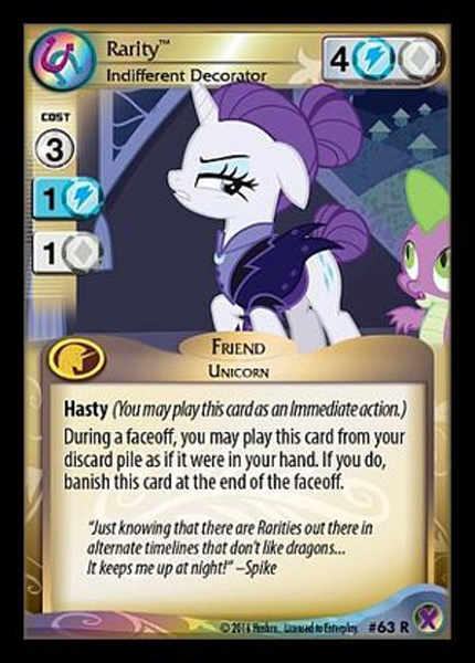 Rarity, Indifferent Decorator