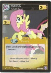 my little pony mlp promos fluttershy reliable racer 200ur