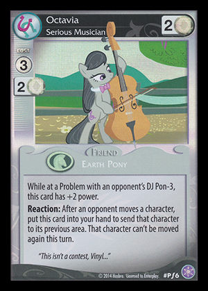 Octavia, Serious Musician (FOIL)