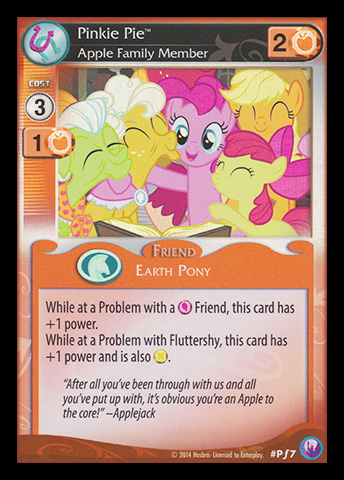 Pinkie Pie, Apple Family Member (FOIL)