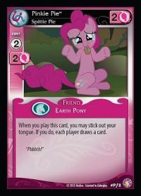 my little pony mlp promos pinkie pie spittie pie pf8 foil