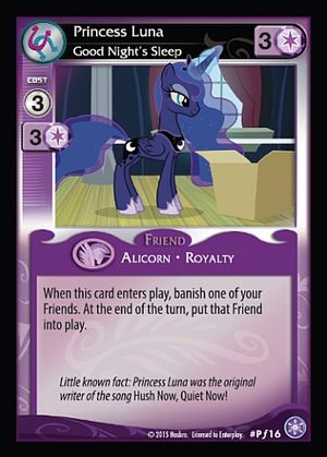 Princess Luna, Good Night's Sleep (FOIL)